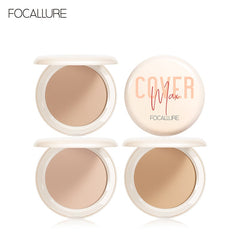 Focallure Covermax Two-way-cake Compact Pressed Powder
