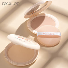 Focallure Covermax Two-way-cake Compact Pressed Powder