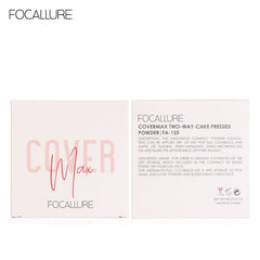 Focallure Covermax Two-way-cake Compact Pressed Powder