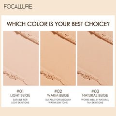 Focallure Covermax Two-way-cake Compact Pressed Powder