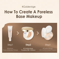 FOCALLURE Poreless Matte Air Cushion Foundation