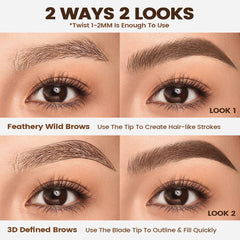 FOCALLURE Anti Smudge Eyebrow Pencil