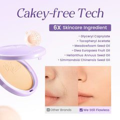 FOCALLURE Blur Matte Pressed Powder