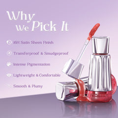 FOCALLURE SheenLock Satin Glow Lip Cream