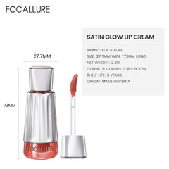 FOCALLURE SheenLock Satin Glow Lip Cream