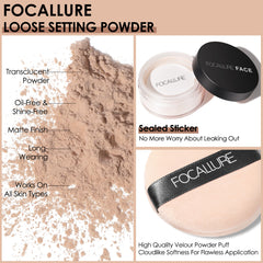 FOCALLURE Loose Powder Matte Finish