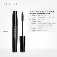 FOCALLURE 3D Black Curl Mascara Lasting