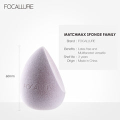 FOCALLURE Matchmax Sponge Microfiber Velvet
