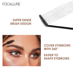 FOCALLURE Brow Styling Soap with Brush And Razor