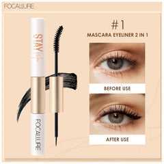 FOCALLURE Volume Mascara and Eyeliner 2 in 1
