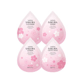 LAIKOU Japan Sakura 4Pcs Skincare Traveling Set