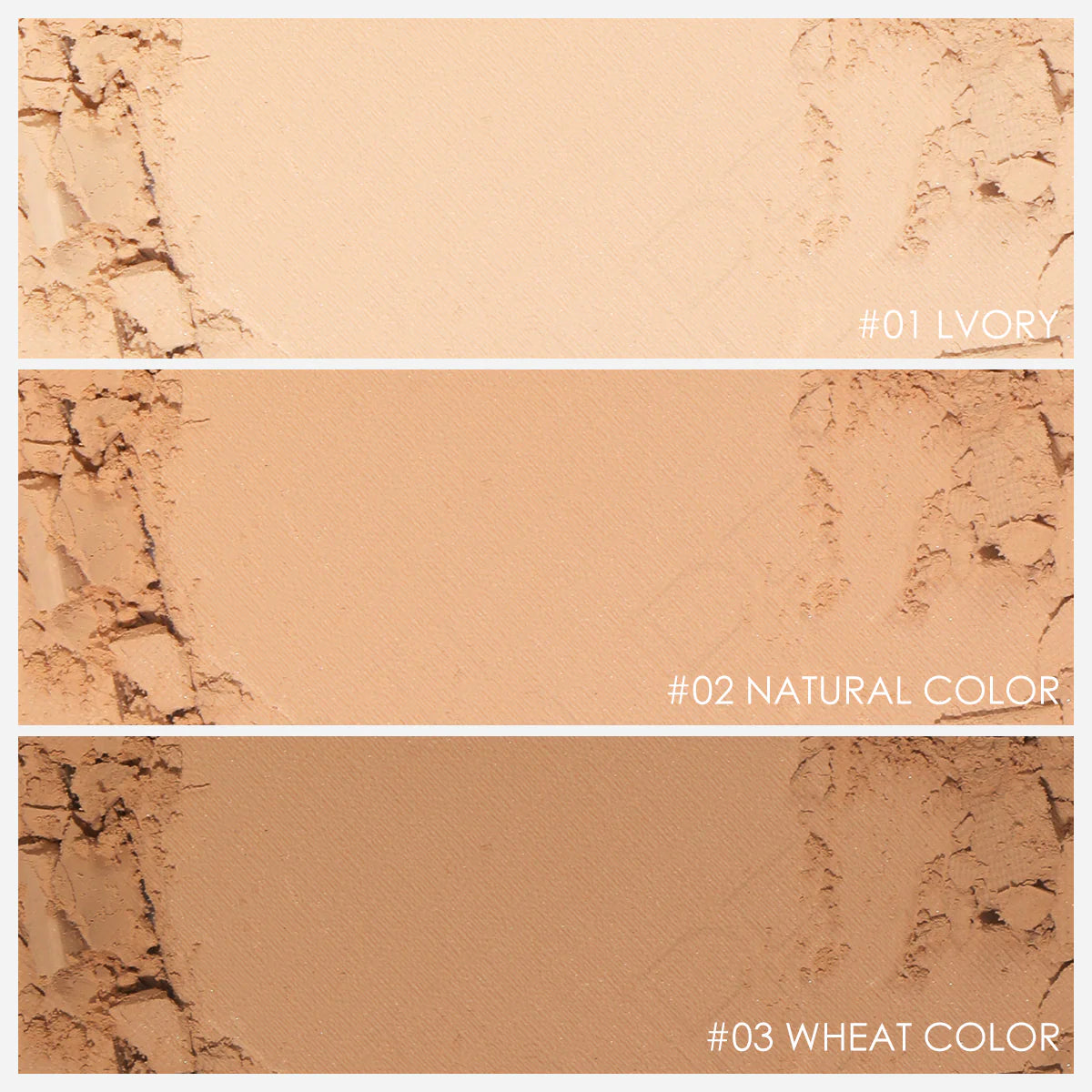 FOCALLURE Pressed Compact Powder Full Coverage