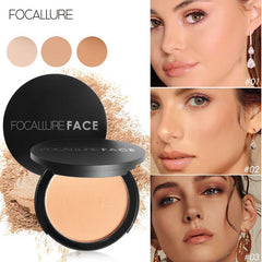 FOCALLURE Pressed Compact Powder Full Coverage