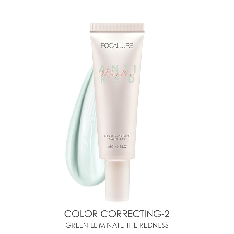 FOCALLURE Color Correcting Makeup Base-Green