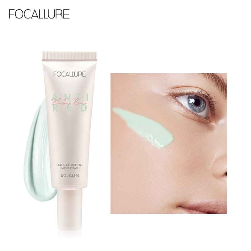 FOCALLURE Color Correcting Makeup Base-Green