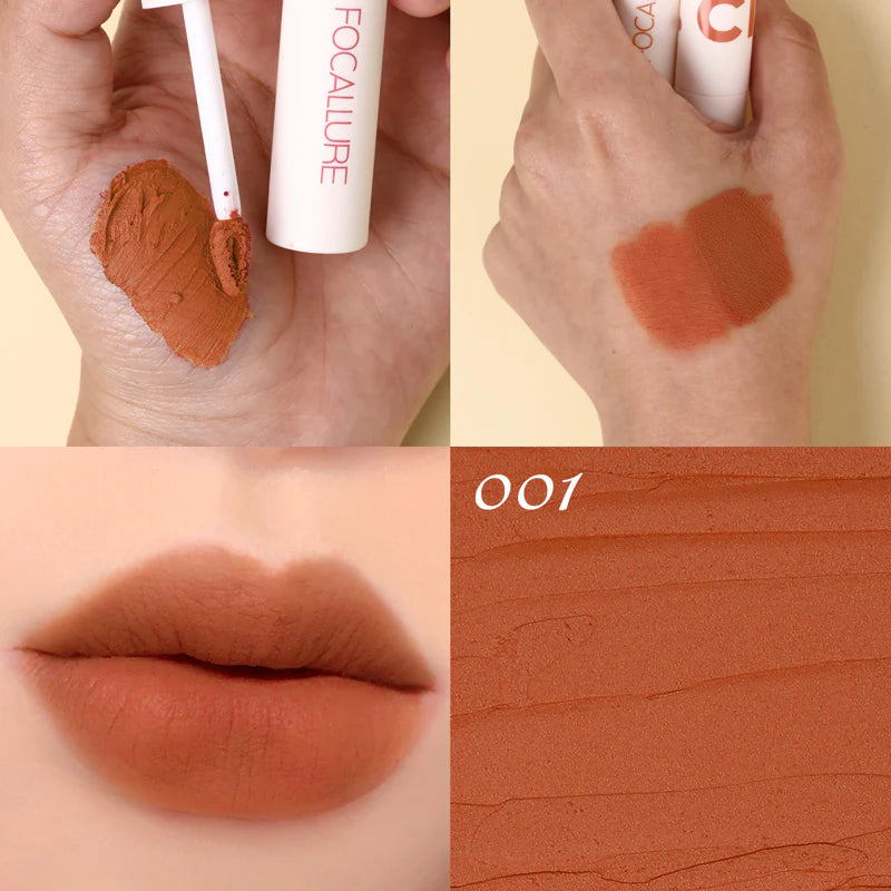 FOCALLURE Ture Matte Waterproof Lip Clay