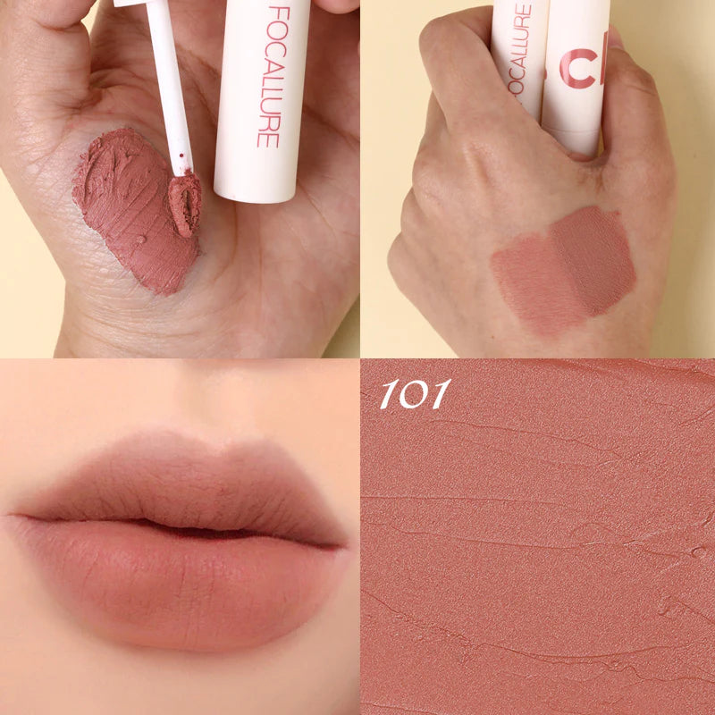 FOCALLURE Ture Matte Waterproof Lip Clay