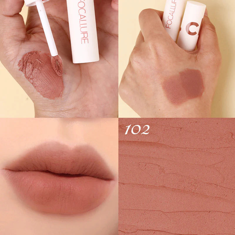 FOCALLURE Ture Matte Waterproof Lip Clay
