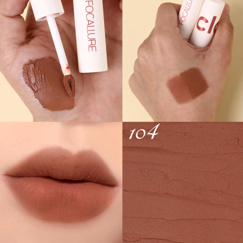 FOCALLURE Ture Matte Waterproof Lip Clay