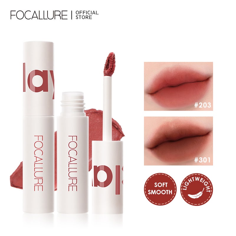 FOCALLURE Ture Matte Waterproof Lip Clay