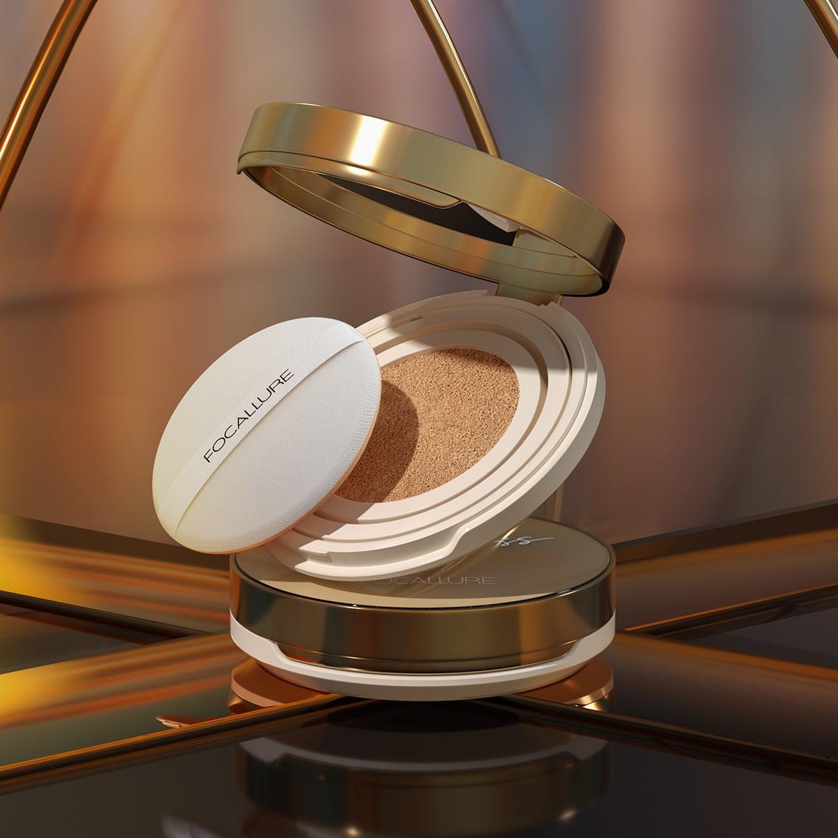 FOCALLURE Poreless Matte Air Cushion Foundation