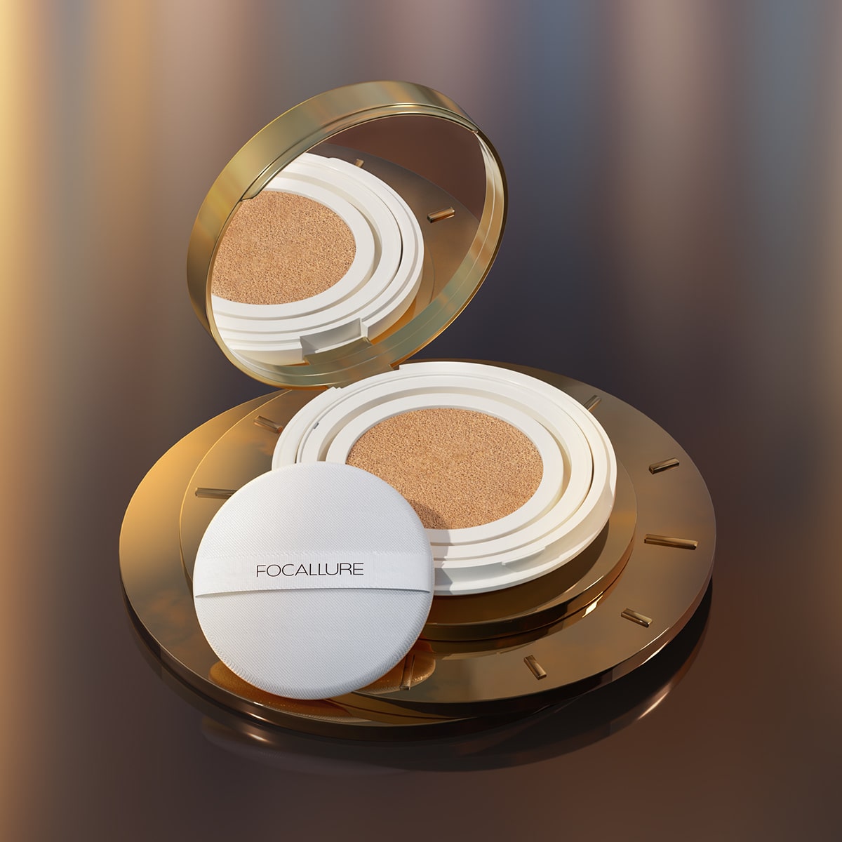 FOCALLURE Poreless Matte Air Cushion Foundation