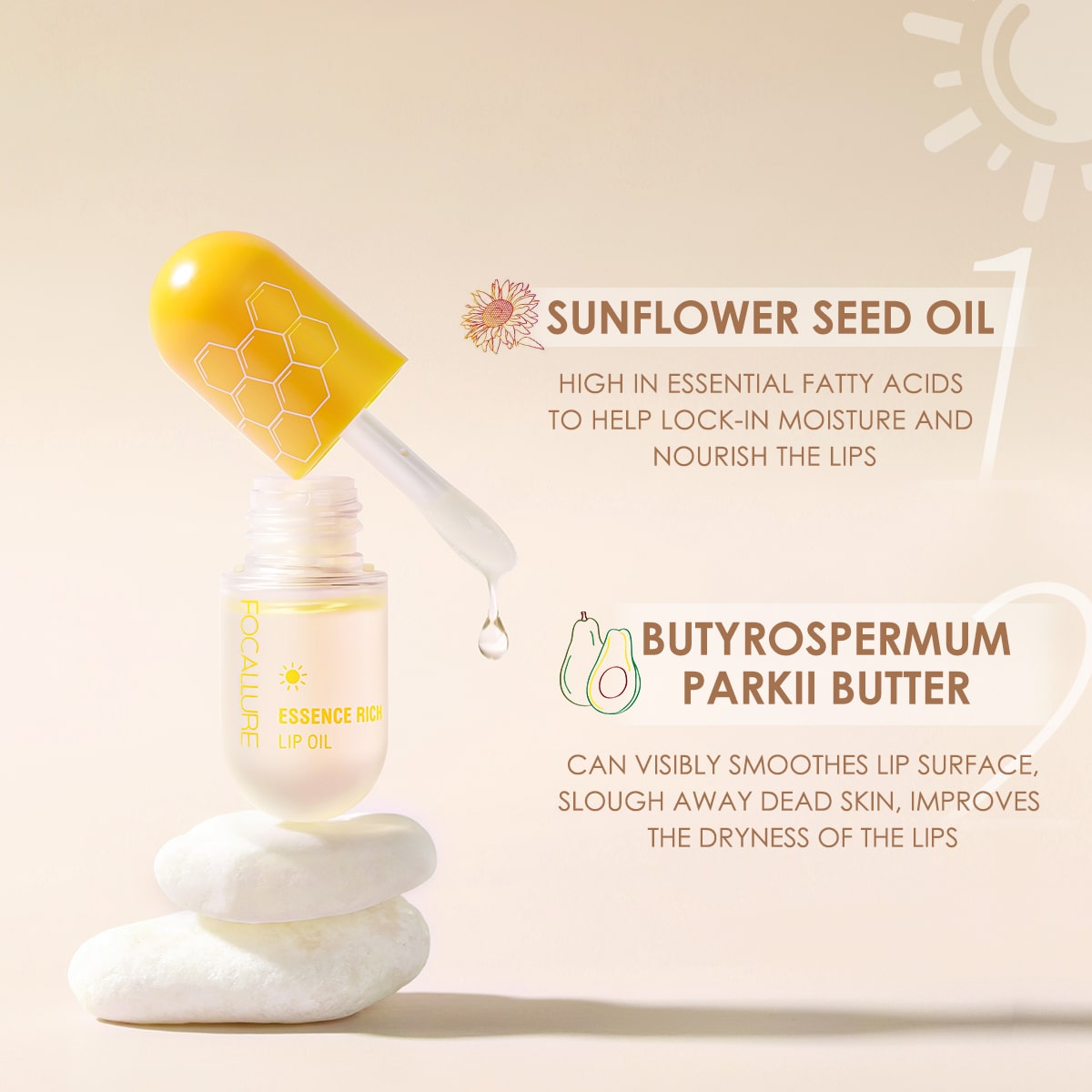 FOCALLURE Essence Rich Lip Oil