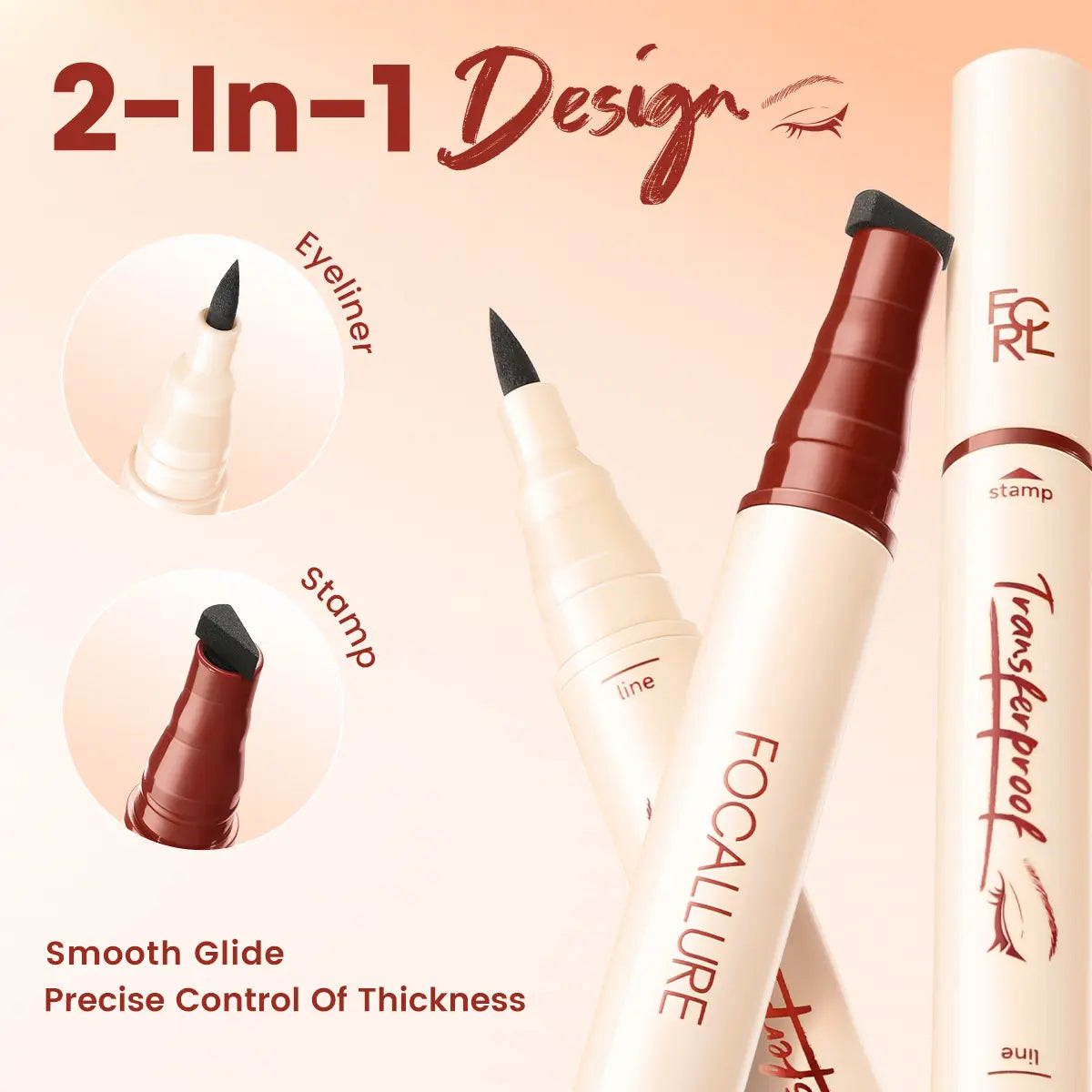 FOCALLURE Long Wear Liquid Eyeliner