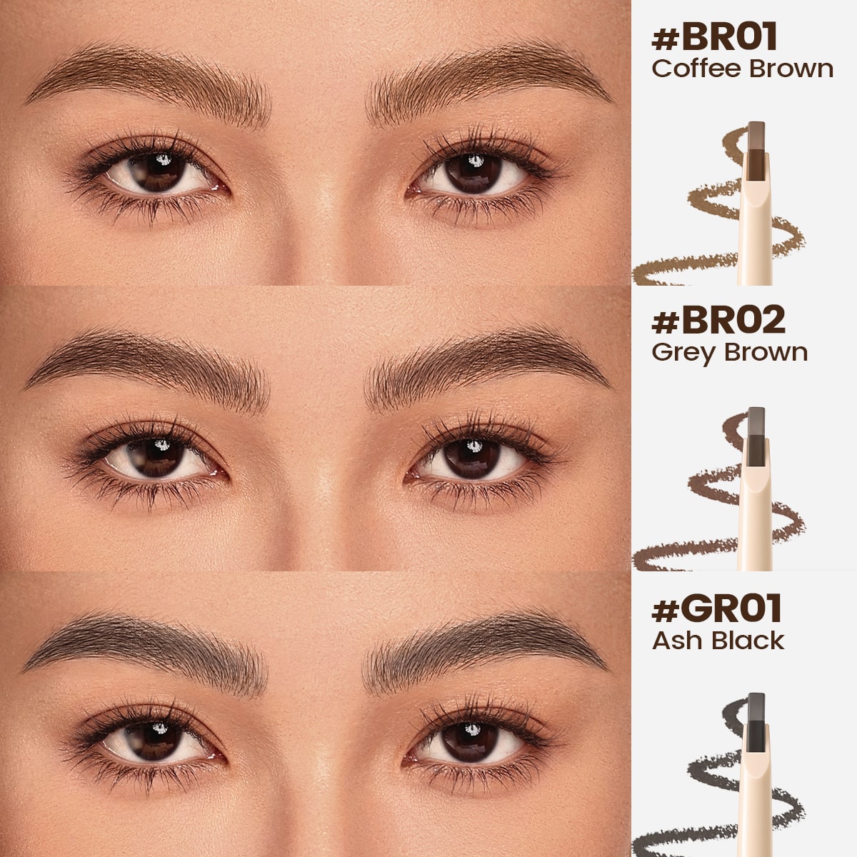 FOCALLURE Anti Smudge Eyebrow Pencil