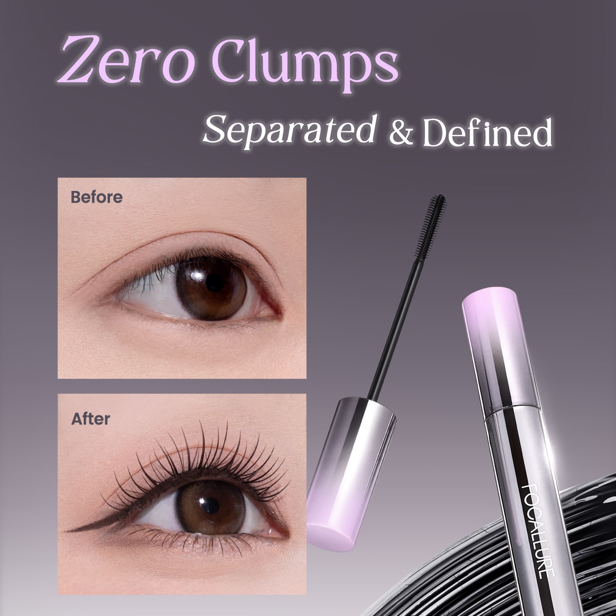 FOCALLURE Lengthening Mascara