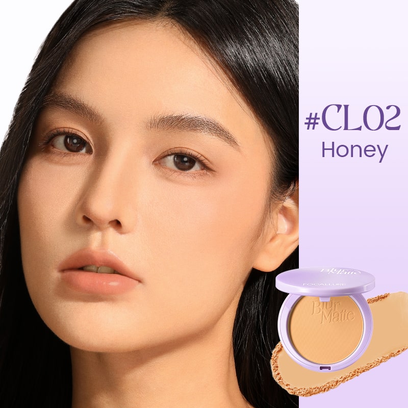 FOCALLURE Blur Matte Pressed Powder
