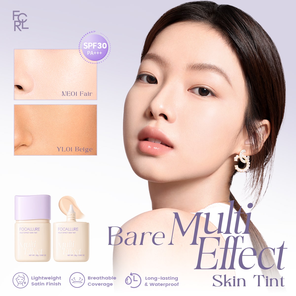 FOCALLURE Multi Effect Skin Tint