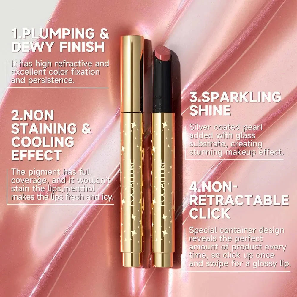 Focallure Sparkling Gem Lip Gloss Stick