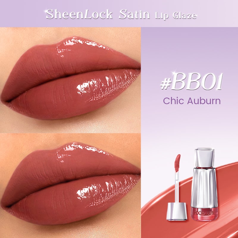 FOCALLURE SheenLock Satin Glow Lip Cream