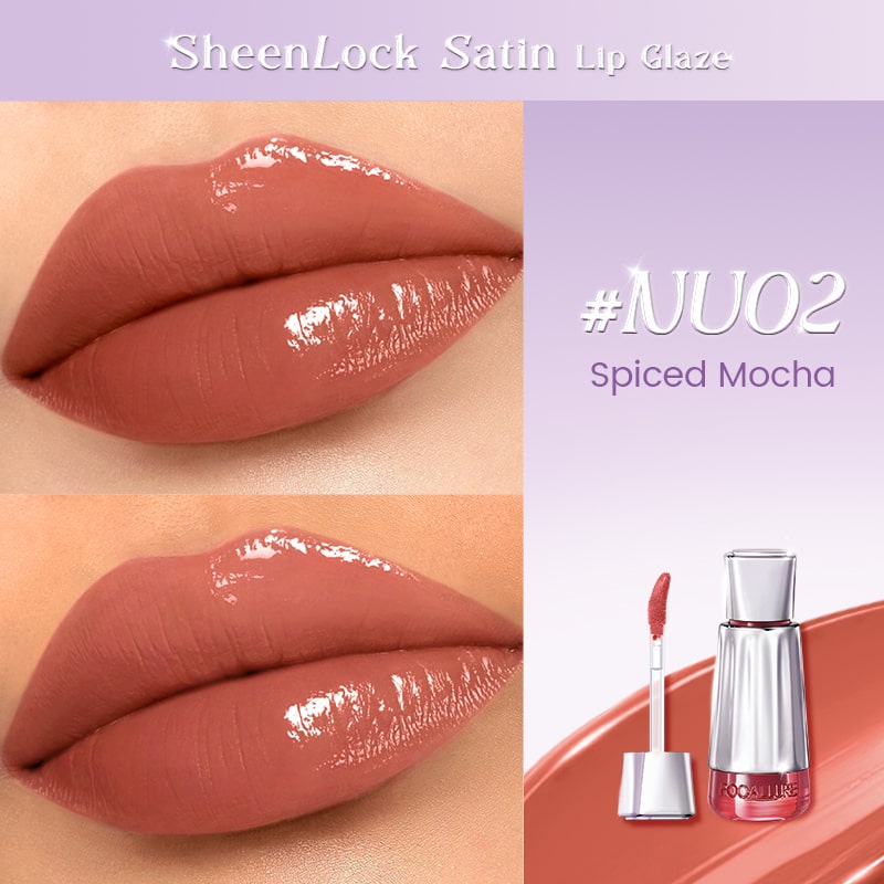 FOCALLURE SheenLock Satin Glow Lip Cream