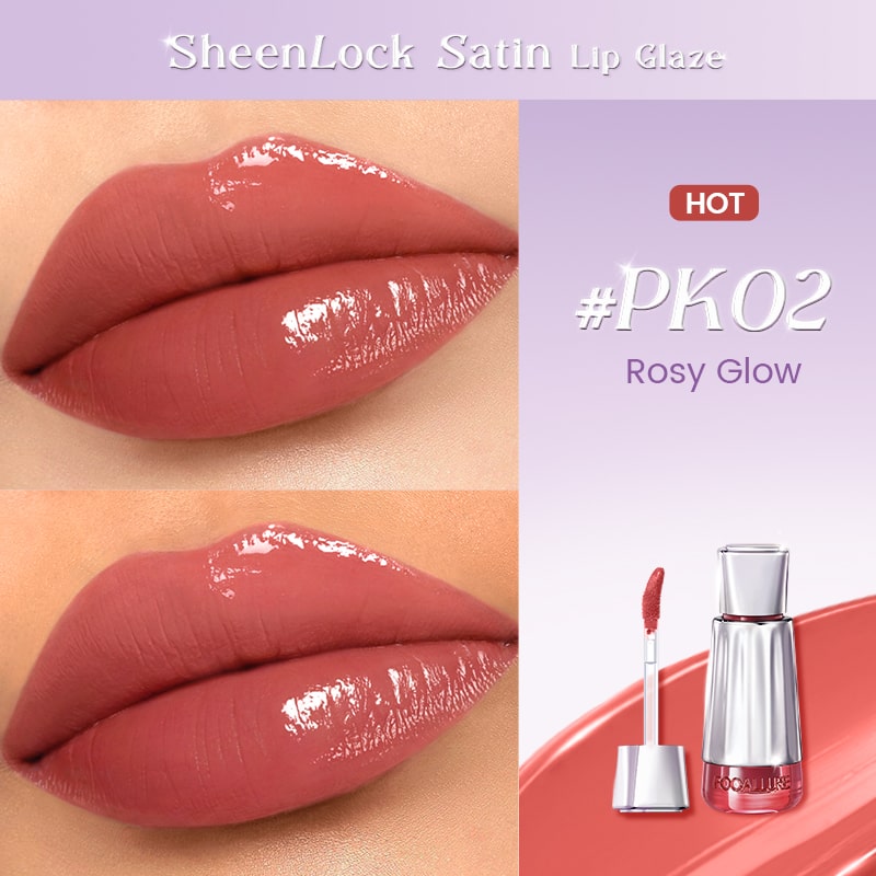 FOCALLURE SheenLock Satin Glow Lip Cream