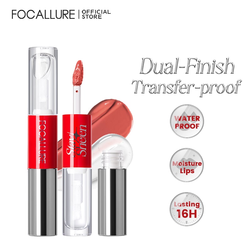 FOCALLURE 2-In-1 Liquid Lipstick