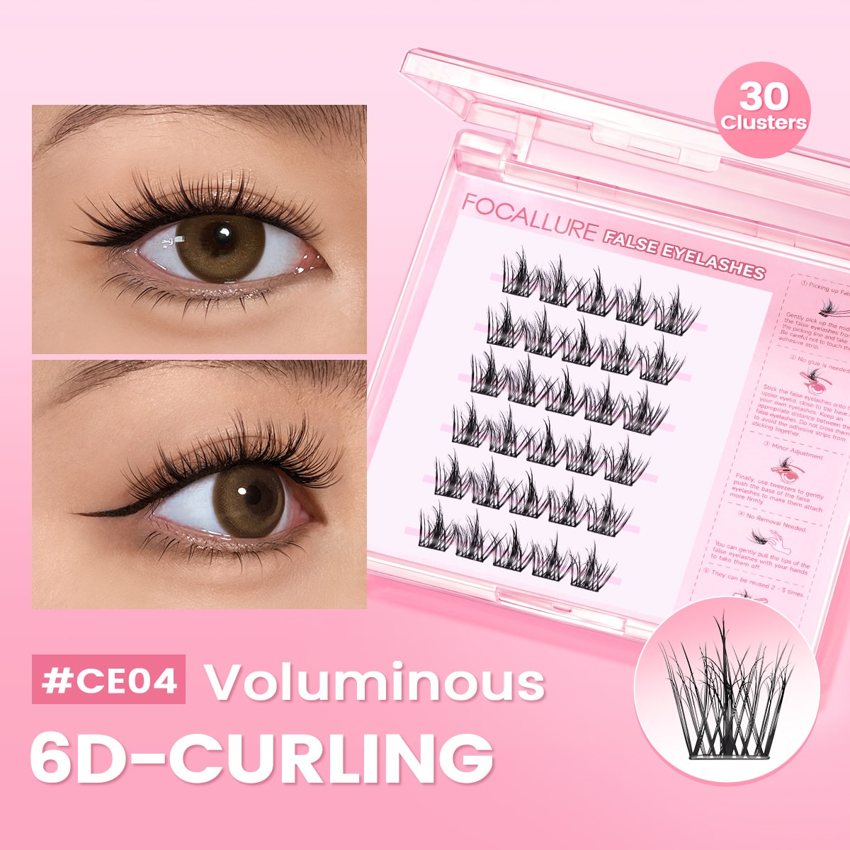 FOCALLURE False Eyelashes