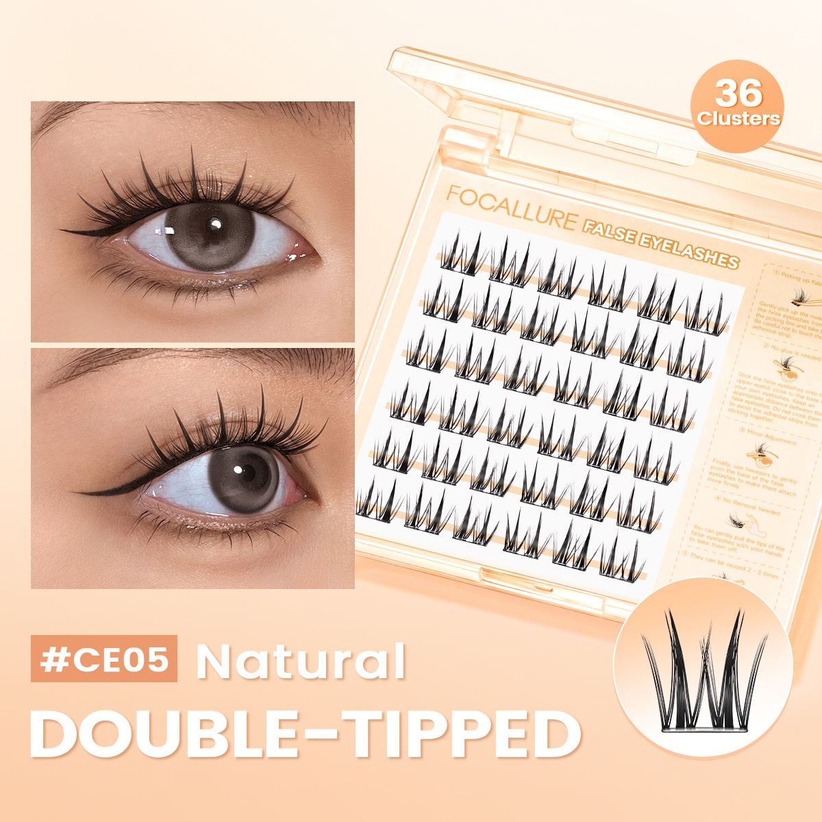 FOCALLURE False Eyelashes