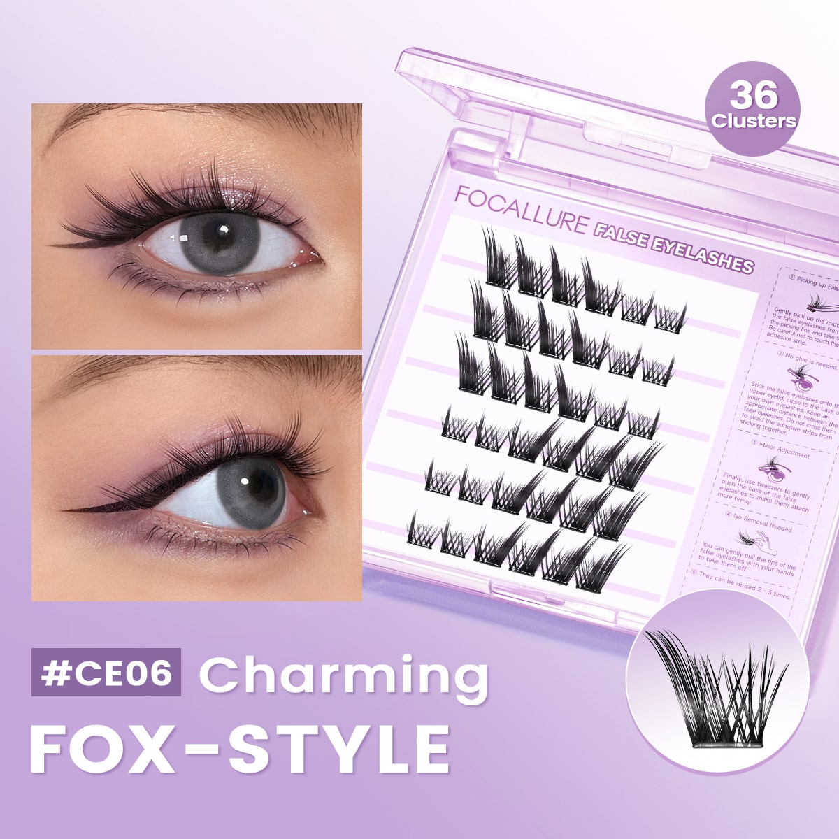 FOCALLURE False Eyelashes