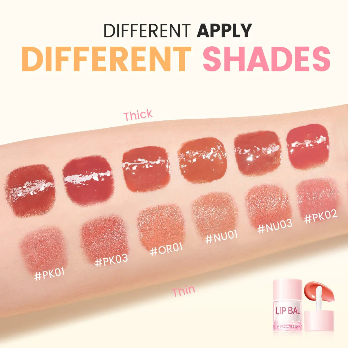 FOCALLURE Care Plus Lip Balm