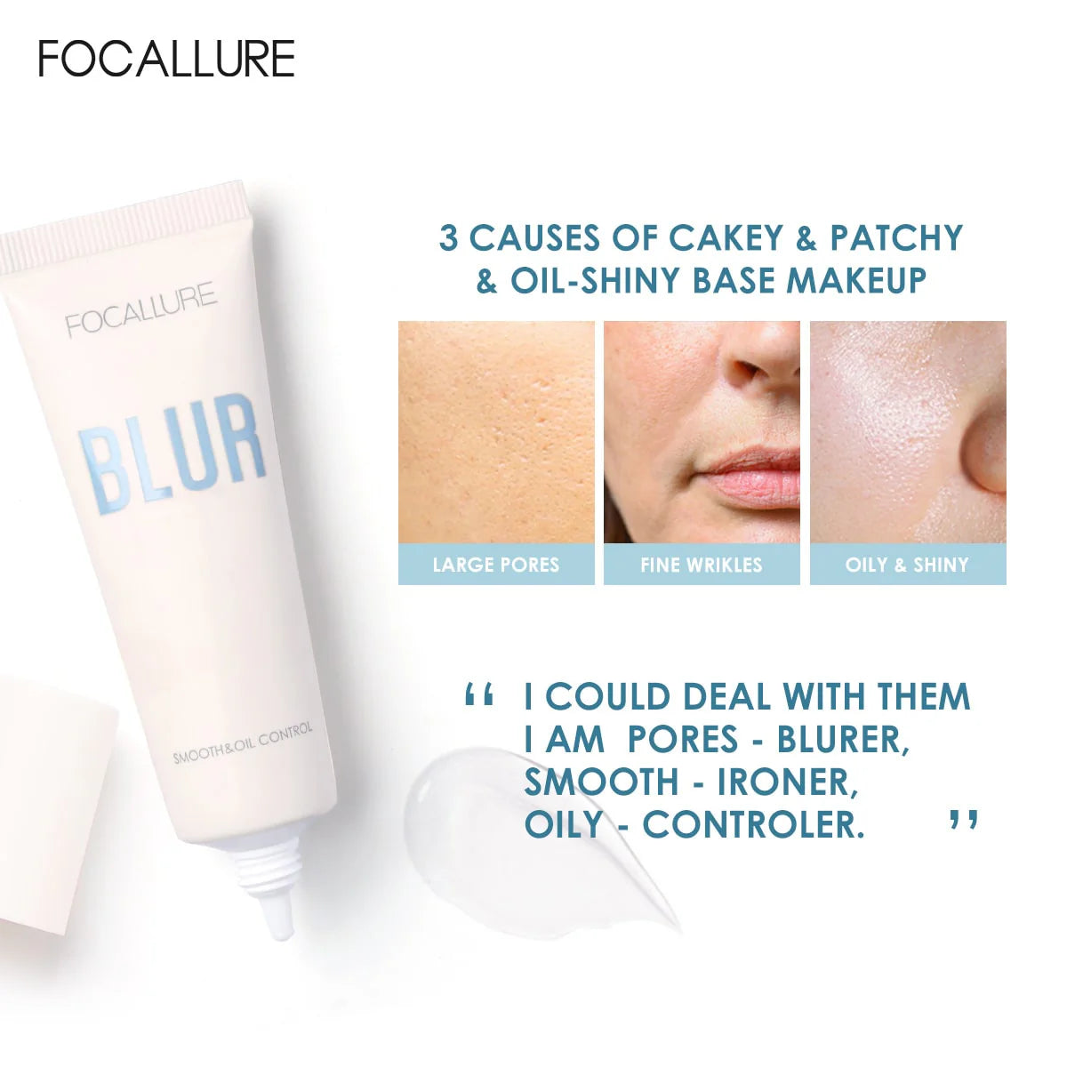FOCALLURE Blurmax Pore-minimize Primer