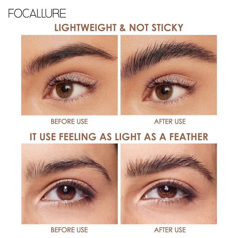 FOCALLURE Brow Styling Soap with Brush And Razor