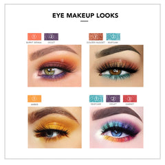 LA'FIOR SPECTRUM GLAM Eyeshadow Palette -LF-002