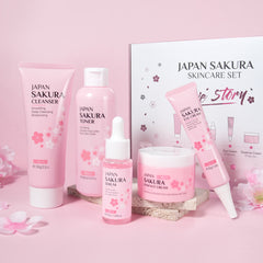 LAIKOU Japan Sakura 5Pcs Skincare Set
