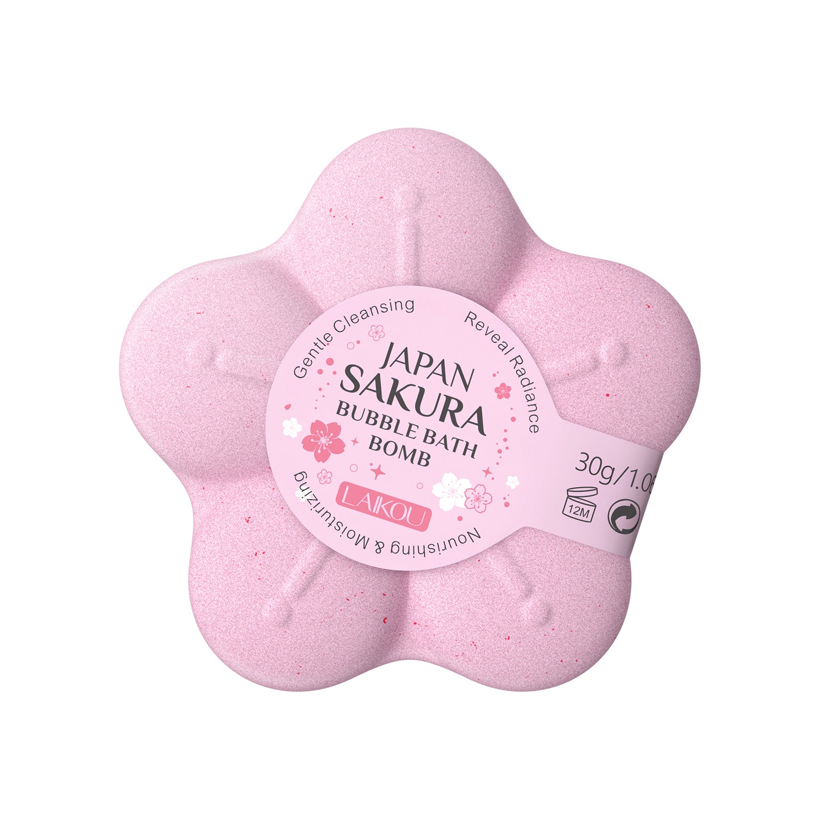 LAIKOU Japan Sakura Bubble Bath Bomb