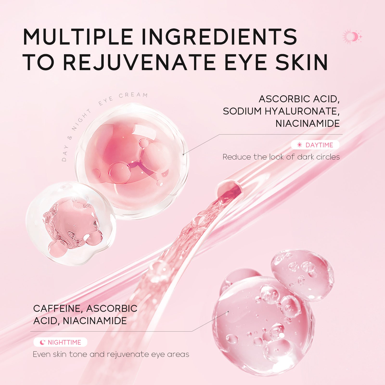 LAIKOU Japan Sakura Day & Night Eye Cream