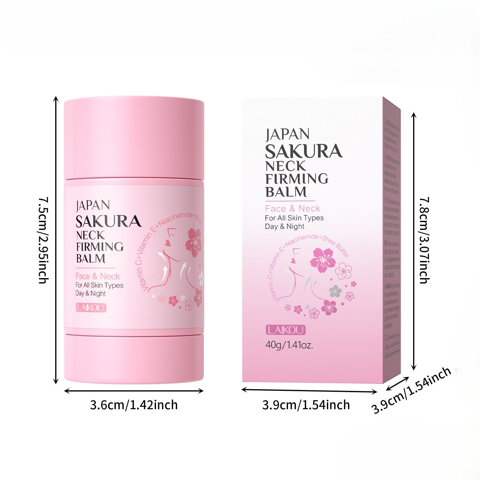 LAIKOU Japan Sakura Neck Firming Balm