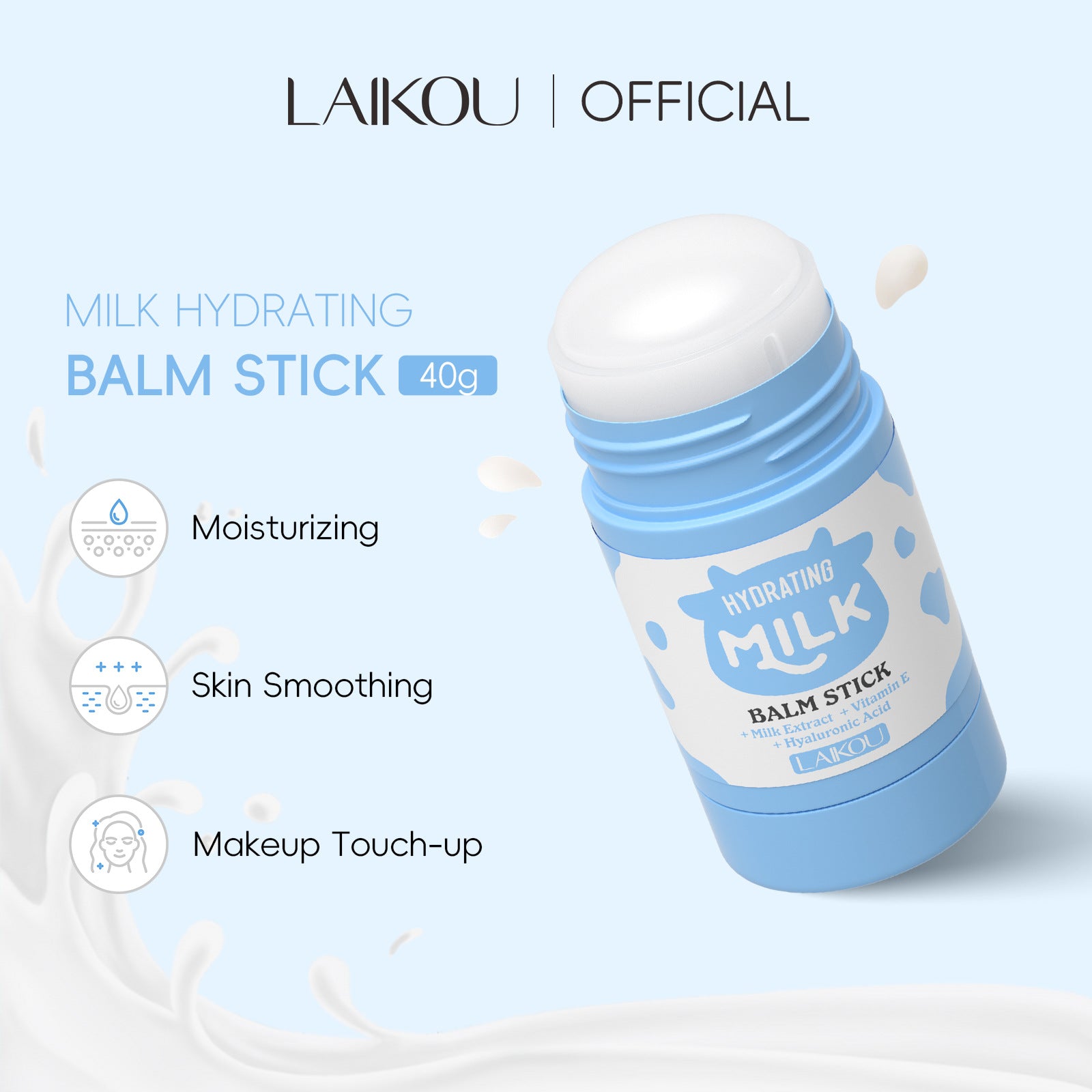 LAIKOU Milk Hydrating Balm Stick