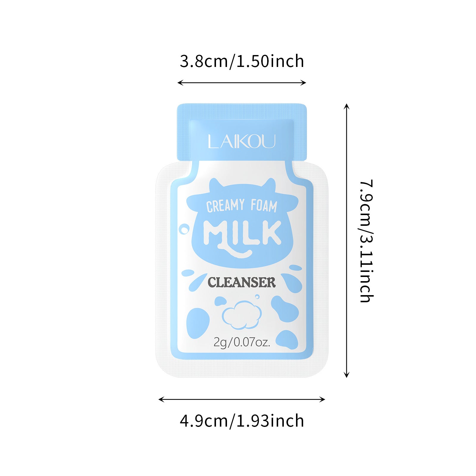 LAIKOU Milk Skincare 4Pcs Traveling Set